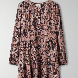 COPY - NWT Wilfred Barossa Dress - Black/Clay